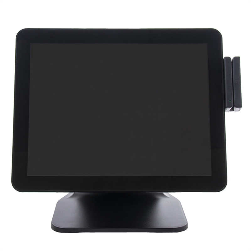 Сенсорный моноблок POSCenter POS100 (15″, PCAP, J1900, RAM 4Gb, SSD 64Gb, MSR) без ОС