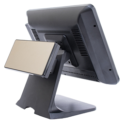 Сенсорный моноблок POSCenter POS100 (15″, PCAP, J1900, RAM 4Gb, SSD 64Gb, MSR) без ОС