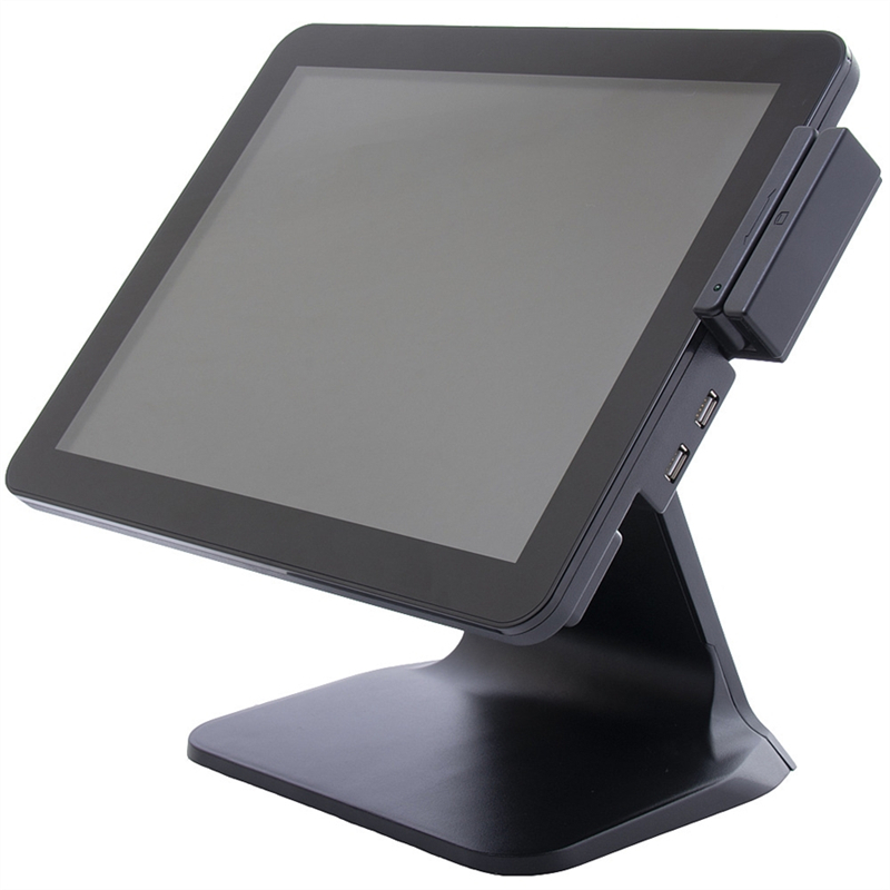 Сенсорный моноблок POSCenter POS100 (15″, PCAP, J3455, RAM 4Gb, SSD 128Gb, MSR) без ОС