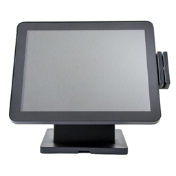 Сенсорный моноблок POSCenter POS90 (15″, PCAP, J3455, RAM 4Gb, SSD 64/128 Gb, MSR) без ОС